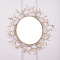 Gold Branch brass sun wall mirror decorative